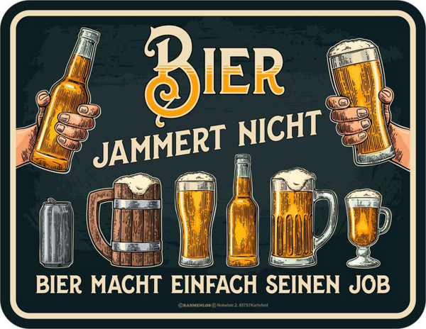 Beer - Magnete - Bier jammert nicht