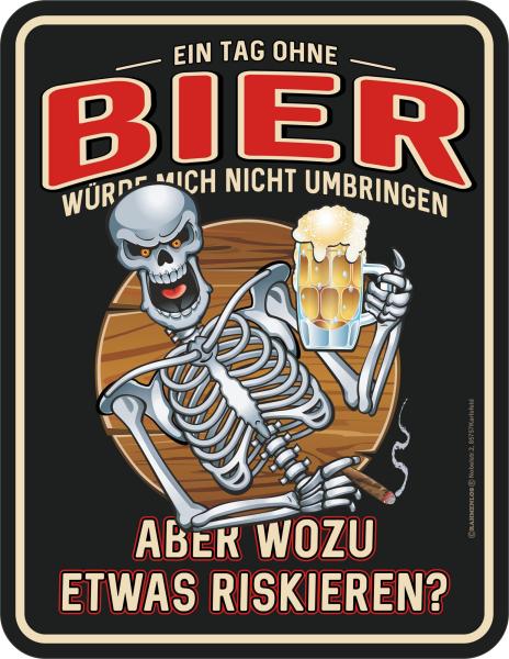 Bier - Magnete - ein Tag ohne