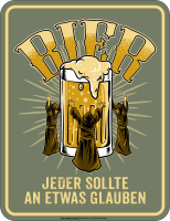 Bier - Magnete - Glauben