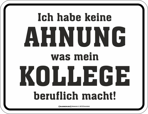 Fun - Magnete - Kollege