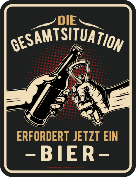 Bier - Magnete - Gesamtsituation Bier