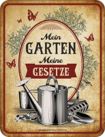 Gärtner - Magnete - mein Garten meine Gesetze