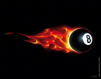 8 ball - Mousepad - Mousepad