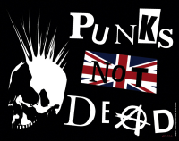 Punks Not Dead - Mousepad - Mousepad