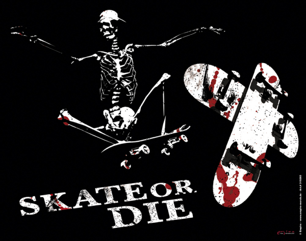 Skate or die - Mousepad - Mousepad