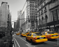 Citylights - New York - Mousepad - Mousepad