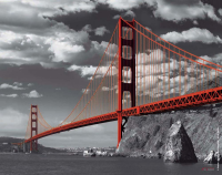 Citylights San Francisco Gold - Mousepad - Mousepad