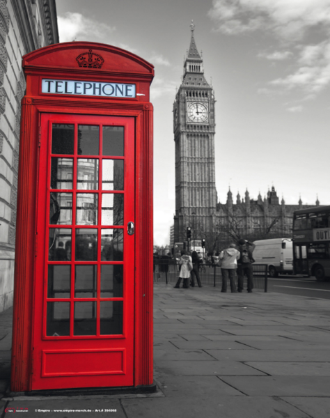 London Phonebox Colourlight - Mousepad - Mousepad