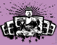 Buddha Speakers - Mousepad - Mousepad