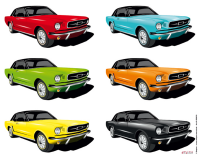 Classic GT Colours - Mousepad - Mousepad