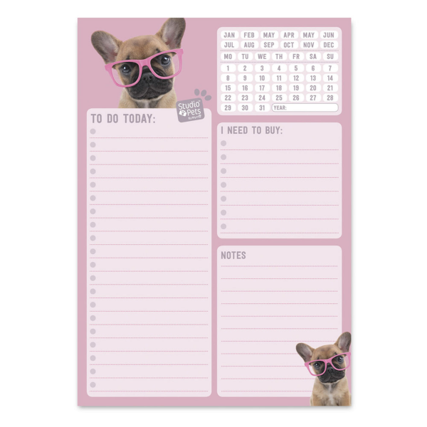 Notizblock - Notizbuch Basic - Studio Pets - Dog