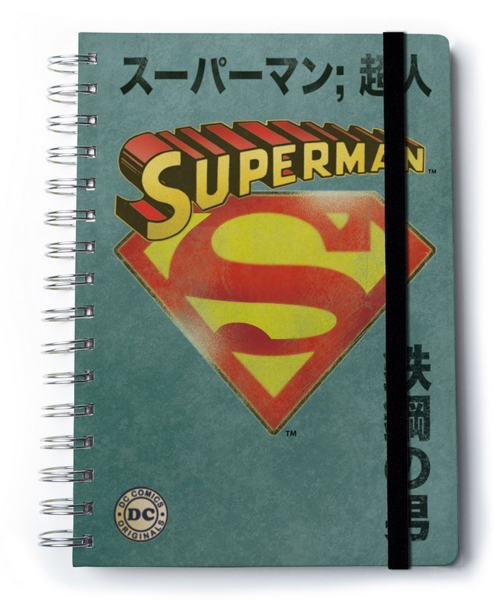 DC Comic - Notizbuch - Superman