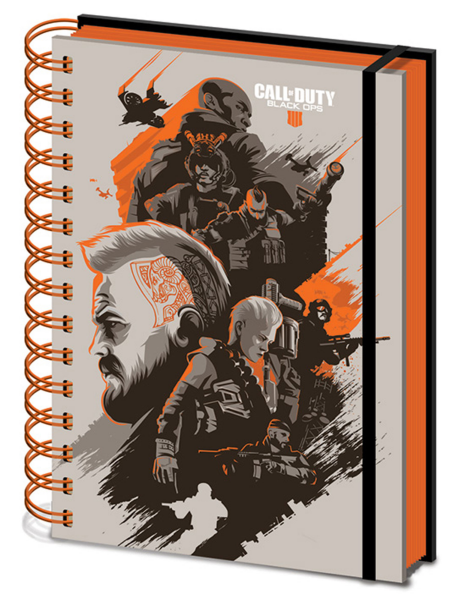 Call Of Duty - Notizbuch - Black Ops IIII