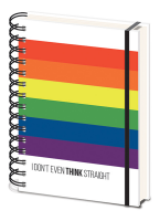 LGBT - Notizbuch - I don´t even think straight