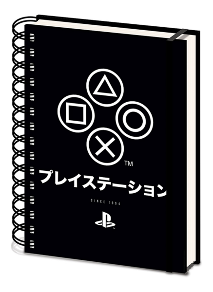 Playstation - Notizbuch - ONYX