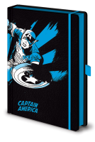 Marvel - Luxus-Notizbuch - Retro - Captain America Mono