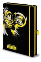 Marvel - Luxus-Notizbuch - Retro - Iron Man Mono