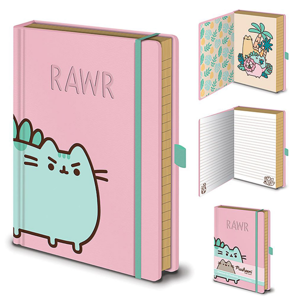 Pusheen - Luxus-Notizbuch - Rawr