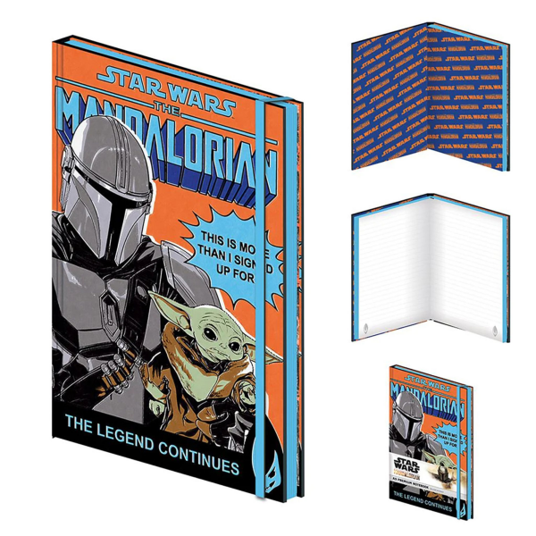 Star Wars - Luxus-Notizbuch - The Mandalorian - Signed Up