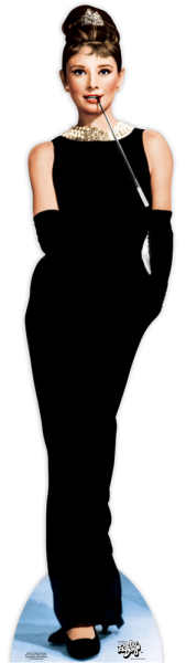 Hepburn, Audrey Pappaufsteller Prominenten-Pappaufsteller