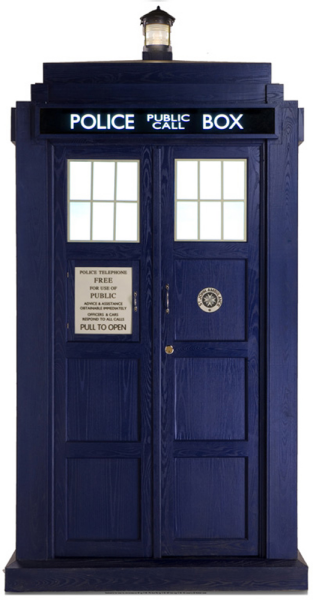 Doctor Who Pappaufsteller Tardis Pappaufsteller