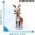 Weihnachten Pappaufsteller Rudolph the Red Nosed Reindeer