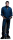 Supernatural Pappaufsteller Dean Winchester Blue Shirt