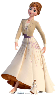 Frozen 2 Pappaufsteller Anna Cream Dress
