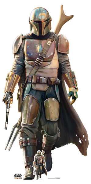 Star Wars Pappaufsteller The Mandalorian Lone Gunfighter