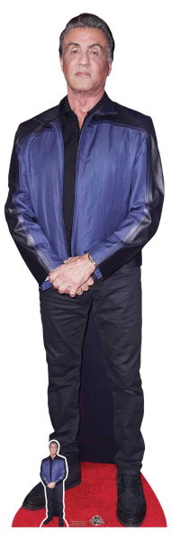 Sylvester Stallone Pappaufsteller Pappaufsteller