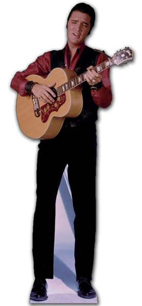 Presley, Elvis Pappaufsteller Red Shirt