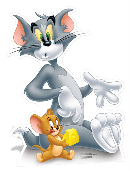 Looney Tunes Pappaufsteller Tom und Jerry