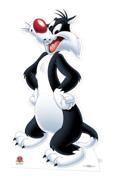 Looney Tunes Pappaufsteller Sylvester