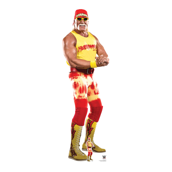 WWE Wrestling Pappaufsteller Hulk Hogan Pappaufsteller