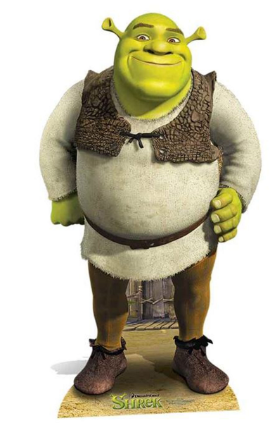 Shrek Pappaufsteller Dreamworks Pappaufsteller