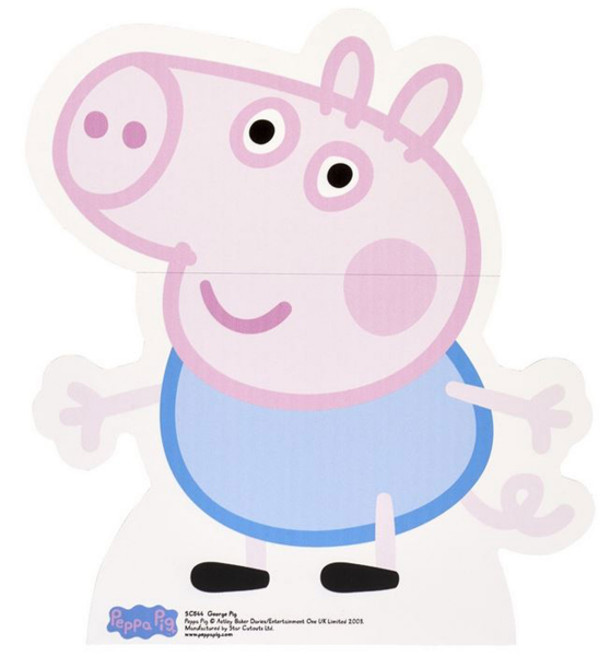 Peppa Pig Pappaufsteller George