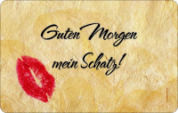 Guten Morgen mein Schatz - Frühstücksbrettchen...