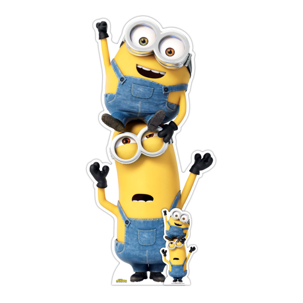 Despicable Me Pappaufsteller Kevin und Bob