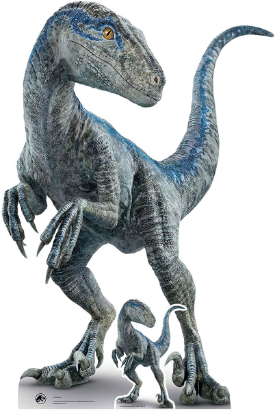 Jurassic World Pappaufsteller Mother Blue Raptor
