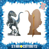 Jurassic World Pappaufsteller Mother Blue Raptor