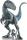 Jurassic World Pappaufsteller Mother Blue Raptor