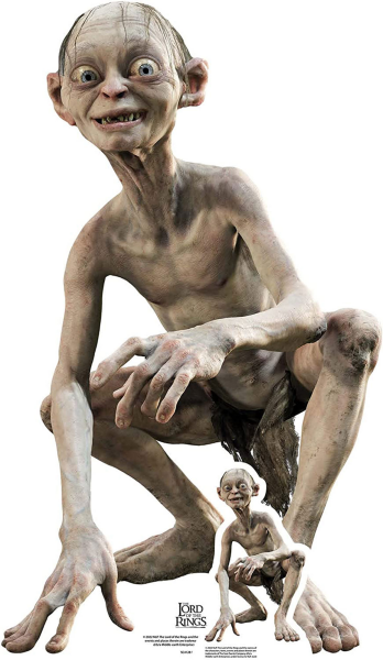 Lord of the Rings Pappaufsteller Gollum