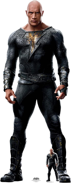 Black Adam Pappaufsteller Dwayne Johnson Pappaufsteller