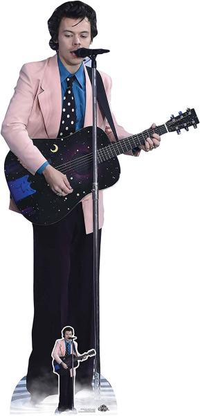 Harry Pink Jacket Styles Pappaufsteller