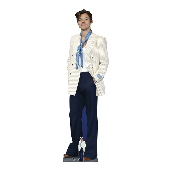 Harry Styles Pappaufsteller White Jacket Pappaufsteller
