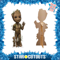 Guardians of the Galaxy Pappaufsteller Baby Groot