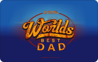 Papa - Frühstücksbrettchen - Worlds Best Dad